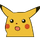 emoji pikachu Surprised Pikachu